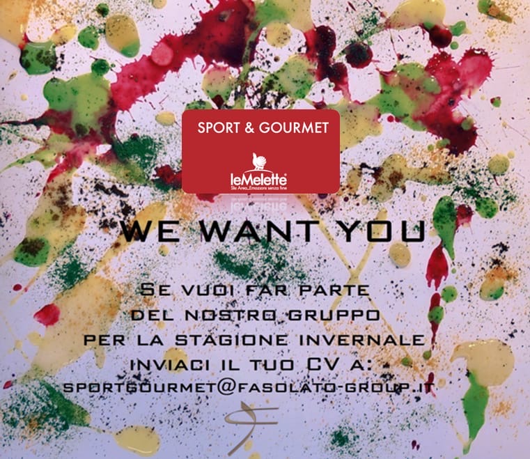 We want you: invia il tuo curriculum